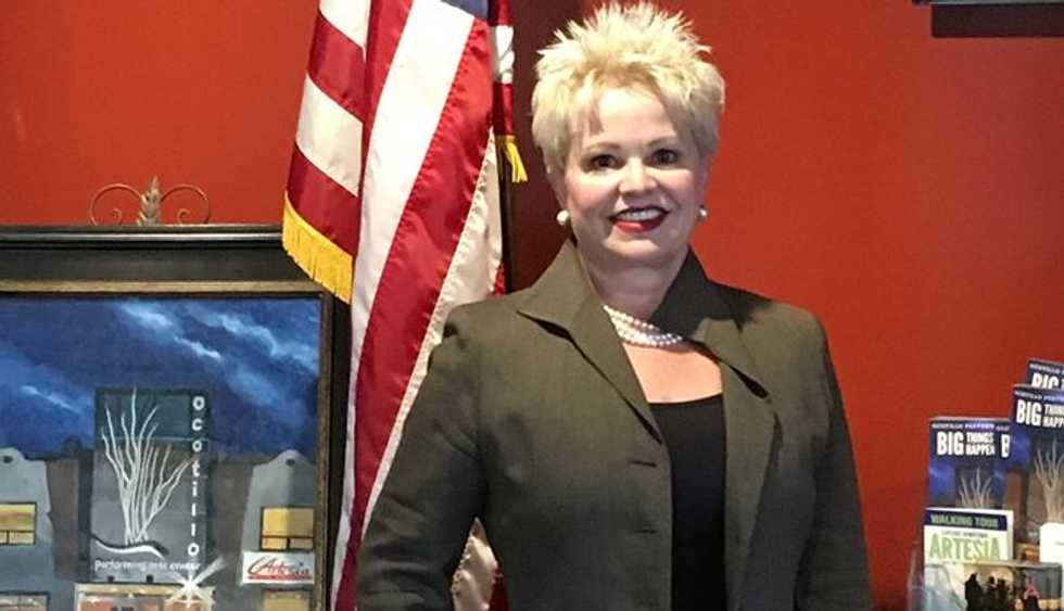 Republicans against Xenu? New Mexico GOP candidate walks 'hand in hand' with Scientology 'troops'