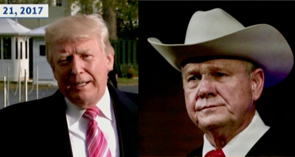 MSNBC's Ari Melber runs supercut of Donald Trump defending accused rapists and abusers