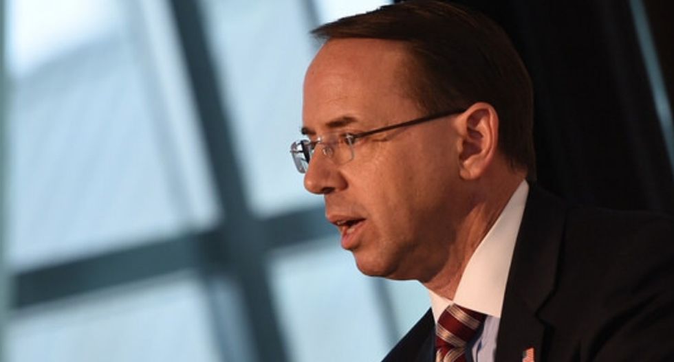 Trump ordered Rod Rosenstein to write memo justifying Comey's firing: New book