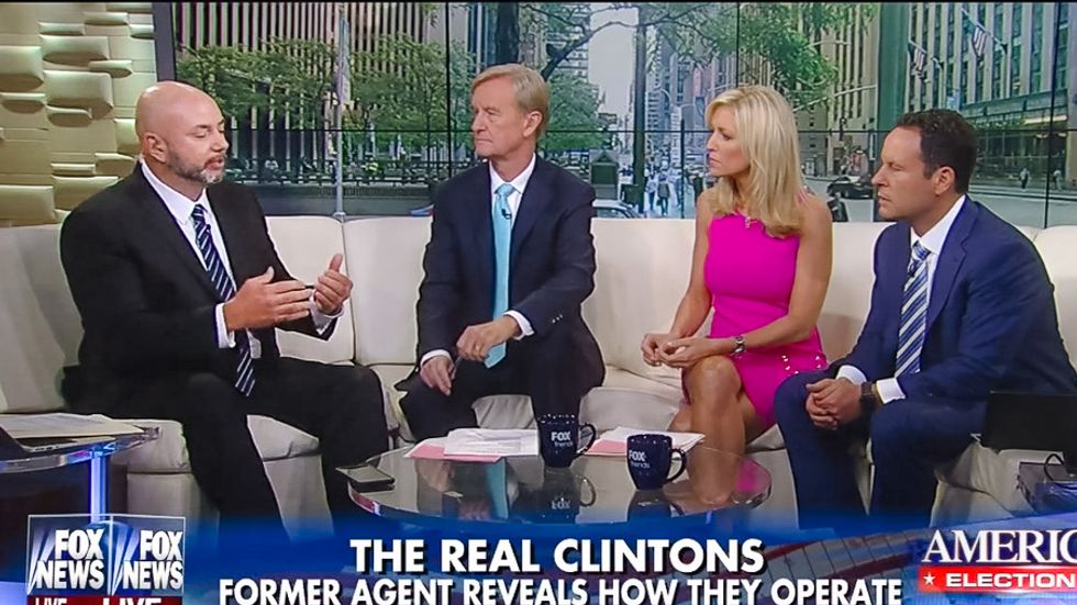 Ex-Secret Service officer jumps the shark on Fox News: Hillary Clinton 'does not like men'