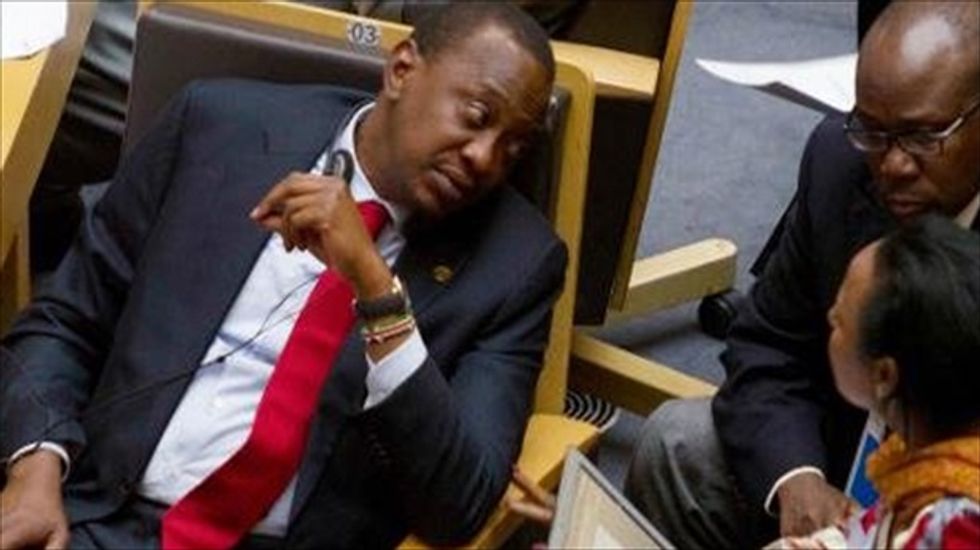 African Union pushing to suspend Kenyan leadership's criminal trials