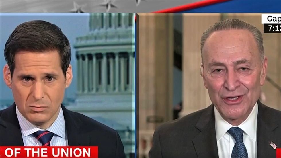 Chuck Schumer taunts Trump's plea to end investigations: 'He's scared -- he's got something to hide!'