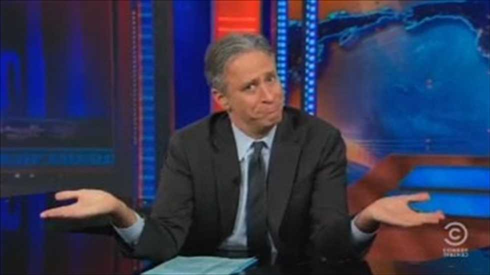 Jon Stewart 'apologizes' for the NSA's global spying: 'We're sorry that you forgot that we're kind of d*cks'