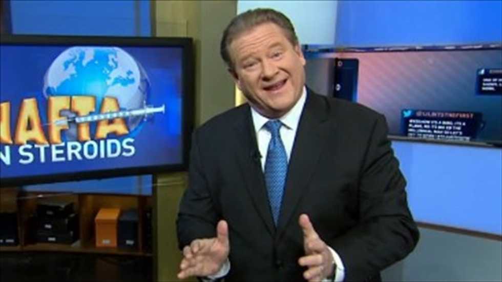 Ed Schultz asks Democrats and Tea Partiers: Unite against 'NAFTA on steroids'