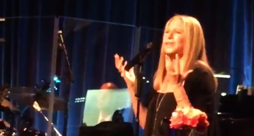 WATCH: Barbra Streisand’s brilliant reworking of ‘Send in The Clowns’ into Trump parody —with lyrics
