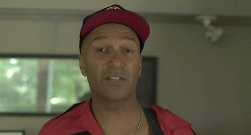 Listen to Tom Morello slam 'frat house rapist' on cover of Woody Guthrie's 'Old Man Trump'