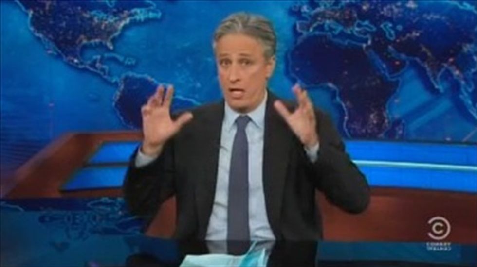 Jon Stewart flattens Fox News' Eric Bolling for trying to 'school' him on shaming the poor