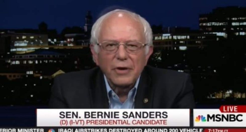 Sanders rebuts Biden on Clinton endorsement: 'We are not there at this moment'