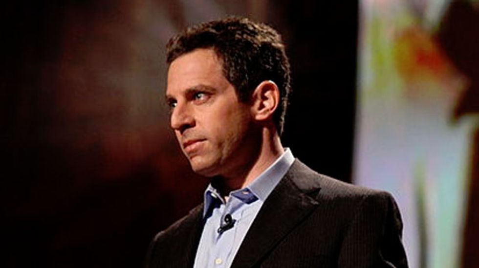 Another week, another atheist demands we call his sexism not-sexism. (This time, Sam Harris.)