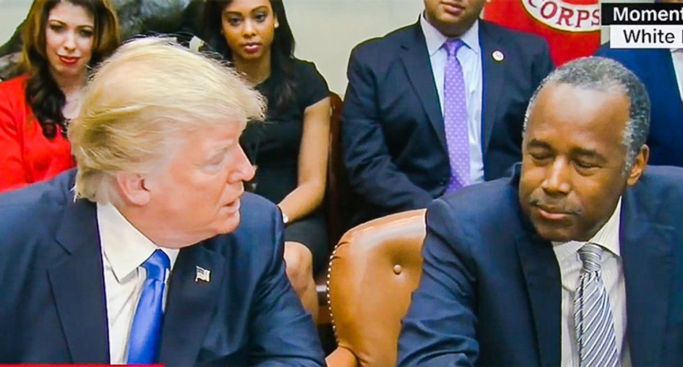 Trump's HUD to spend $165k on 'lounge furniture' in addition to the $31k doled out for Ben Carson's dining room