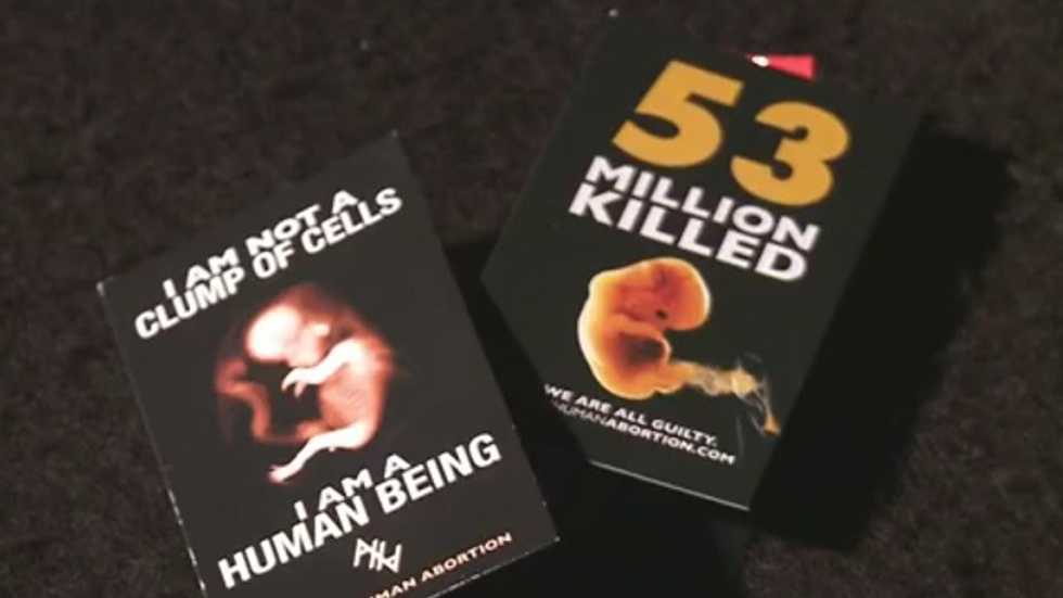 New Mexico trick-or-treaters given graphic anti-abortion propaganda with candy