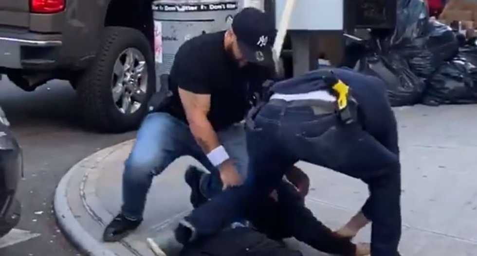 WATCH: NYPD arrest over social distancing sparks outcry