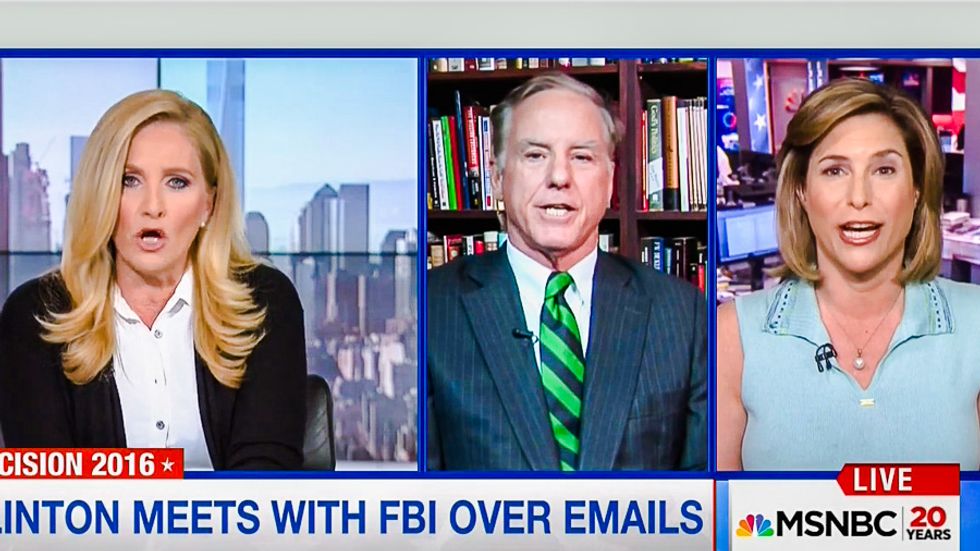 'This is crap': Howard Dean loses it after MSNBC host calls Clinton-Lynch meeting 'inexcusable'