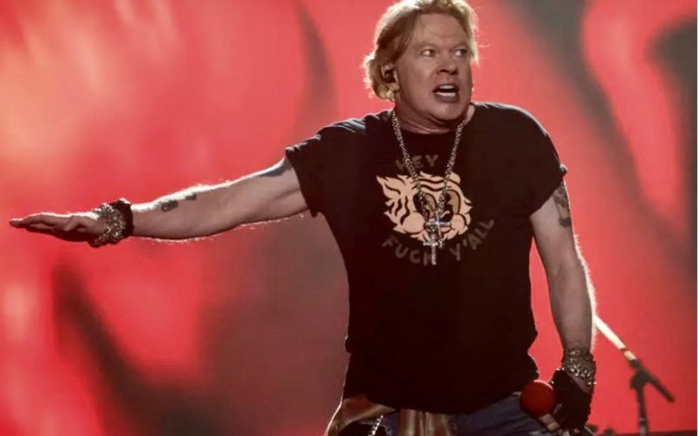 Guns N' Roses frontman Axl Rose blasts US Treasury Secretary Steve Mnuchin