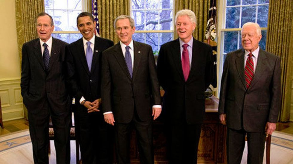 The one thing that might prevent the United States from becoming totally unrecognizable by 2020: Meet the ex-presidents