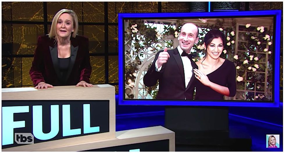 FLASHBACK: Watch Samantha Bee on Stephen Miller’s wife — the Pence staffer who tested positive for COVID-19