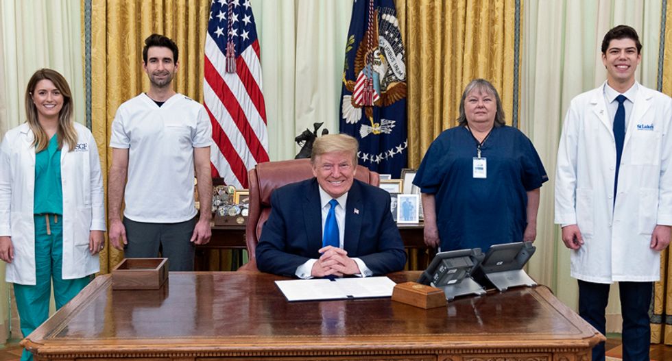 ‘The virus is in the White House’ — and may be ‘undermining confidence’ across America: report