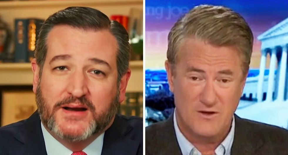 Ted Cruz and Joe Scarborough argue over who sold out more on Donald Trump