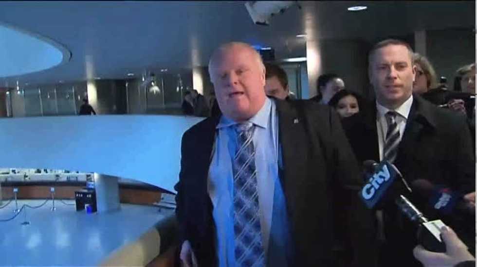 Rob Ford attempts ban of rainbow flag at Toronto City Hall: LGBT people 'irrelevant' at Olympics