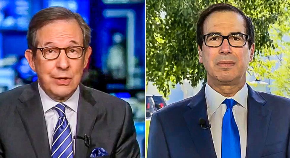 Chris Wallace nails Steve Mnuchin: 'Are your rosy predictions based on reality or the November election?'