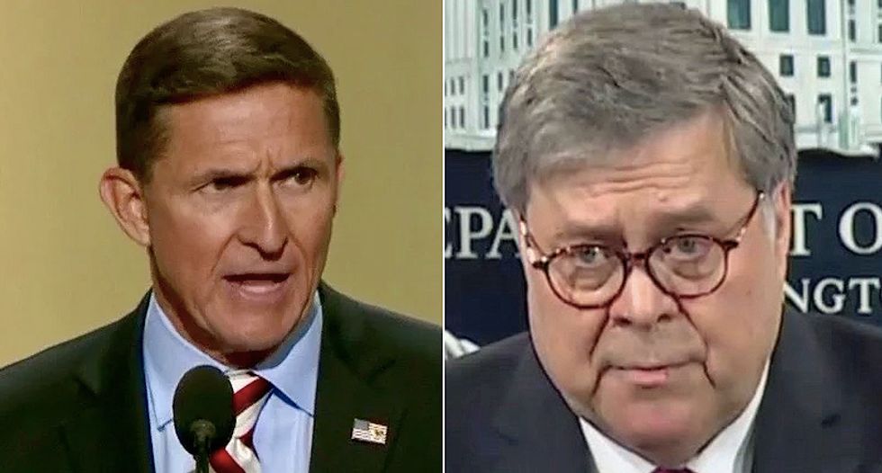 The DOJ just released Michael Flynn's official pardon — revealing just how corrupt it was