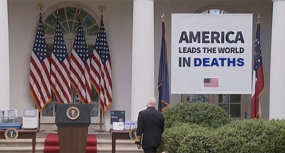 White House banners mocked online with crafty photoshopping