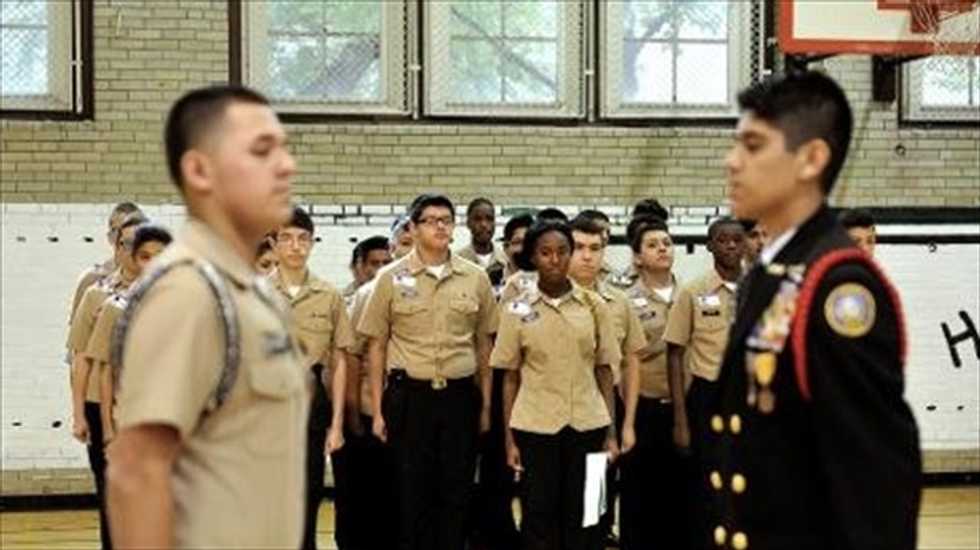 Concerns growing as Navy increases presence on high school campuses