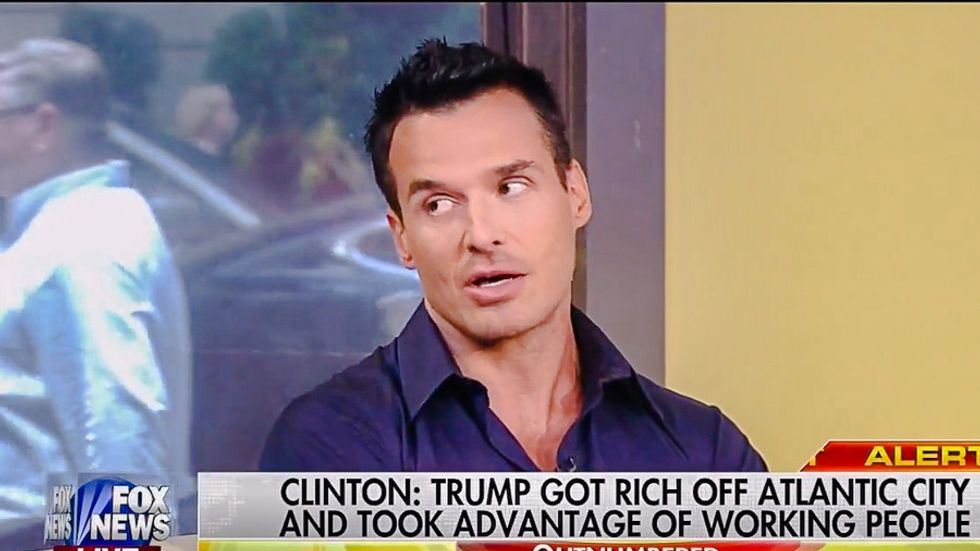Fox reacts to Hillary's Atlantic City speech: 'Give her a broom so she can fly away, that witch'