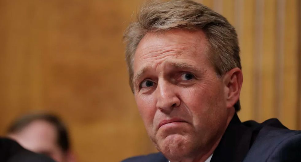 MSNBC's Kasie Hunt reveals why Jeff Flake defied GOP leadership and called for an FBI investigation of Kavanaugh