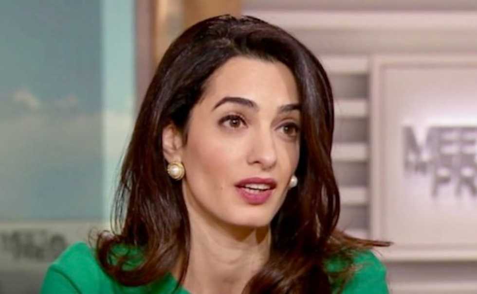 Amal Clooney calls on Myanmar's Suu Kyi to pardon Reuters reporters