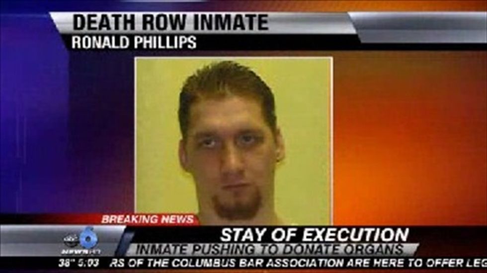 Child killer's execution delayed after his organ donation offer