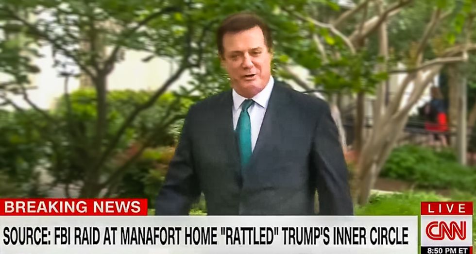 Trump inner circle ‘rattled’ by pre-dawn raid on Manafort’s home: report