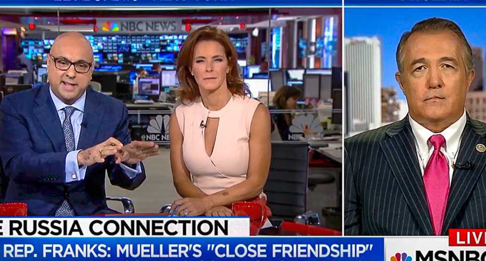 'That's the logic?' MSNBC hosts decimate GOPer's pipe dream Mueller must recuse but Sessions shouldn't