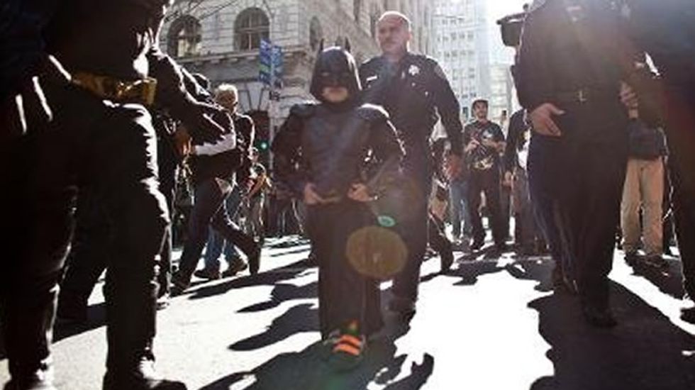 San Francisco transforms into Gotham City to allow 5-year-old leukemia patient to play 'Batkid' for a day