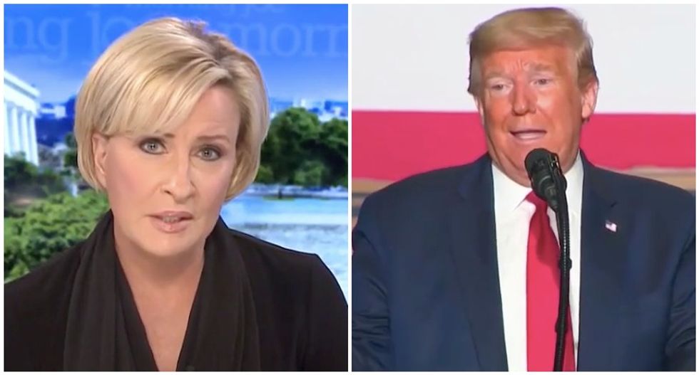 'Uttering complete stupidity': MSNBC's Mika baffled by Trump's latest remarks on coronavirus testing
