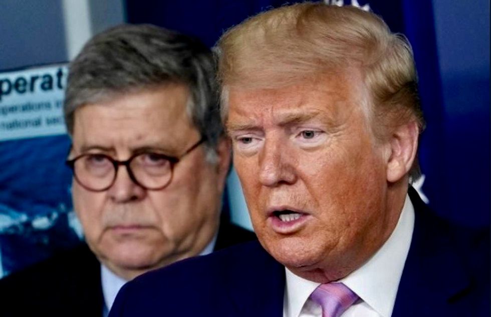 Trump and Bill Barr ‘doing everything they can to create electoral chaos’: congressman