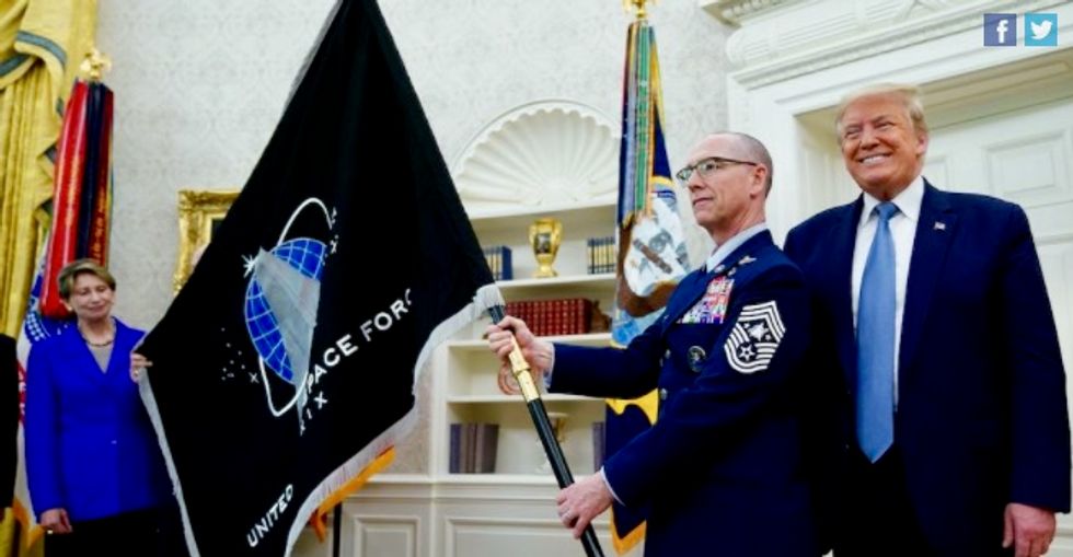 'Obvious our president is beyond incompetent': Chorus of ridicule after Trump brags of new 'super-duper missile'