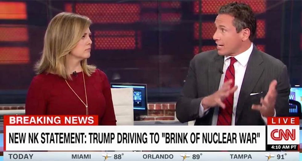 CNN panel: Trump’s ‘reckless’ rhetoric forcing White House to make up North Korea strategy on the fly