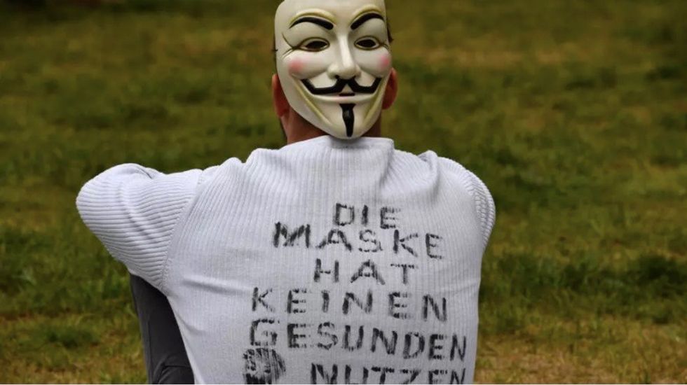 Alarm in Germany as 'corona demos' take off