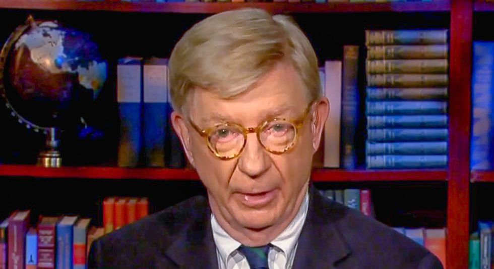 George Will excuses Kavanaugh's angry lies under oath: 'Put yourself in his shoes -- he's exhausted'