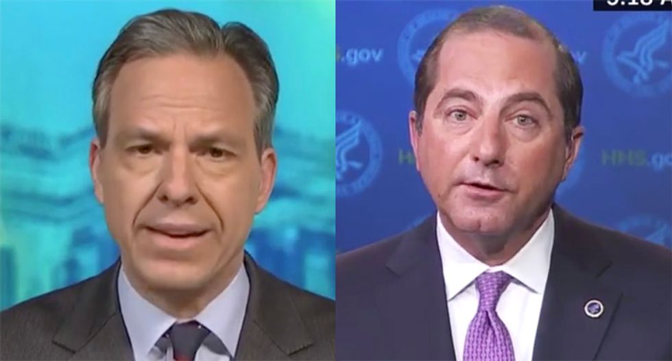 WATCH: Trump official confronted with president's 'white power' video by CNN's Tapper