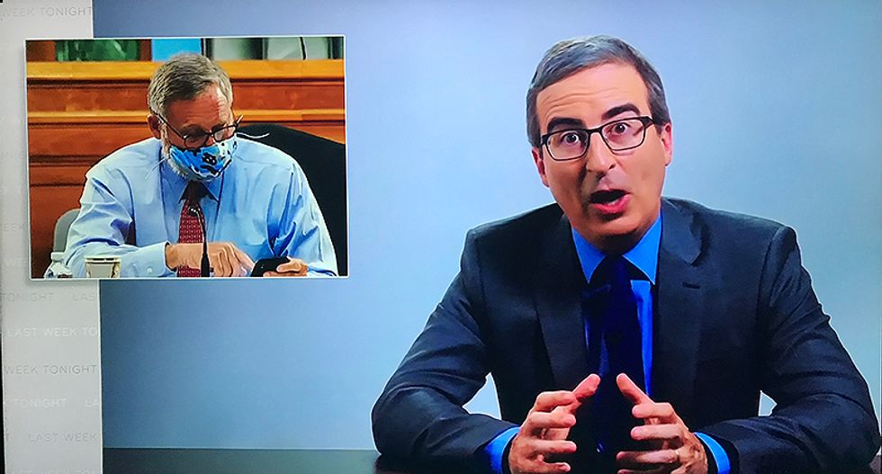 John Oliver: 'The only way Richard Burr's stock deal would be shadier is if he bought shares of actual coronavirus'