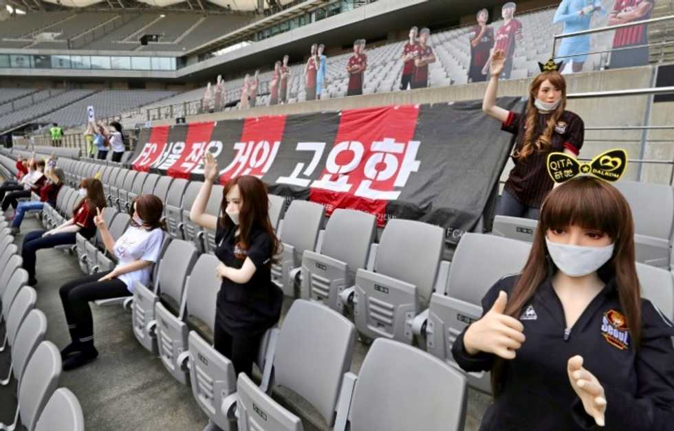 South Korean football club sorry for 'X-rated' sex doll controversy
