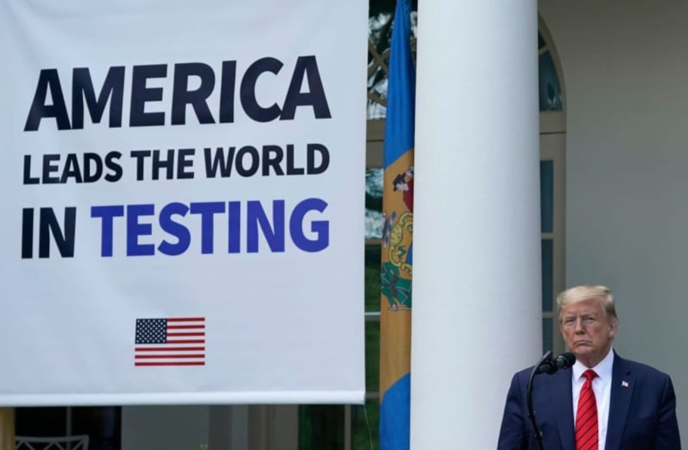 No vaccine for baloney: Trump spin runs head-on to pandemic reality