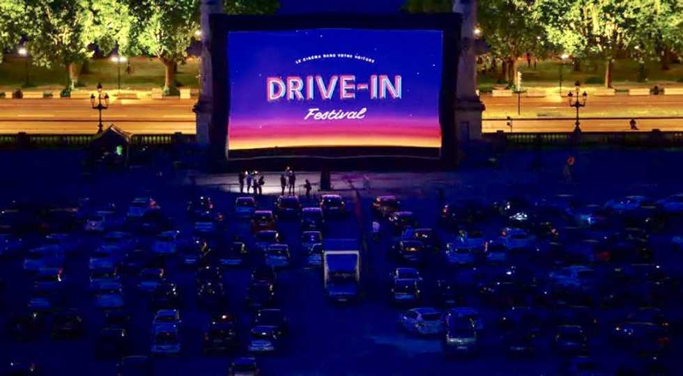 French cinemas get heated over lockdown drive-in