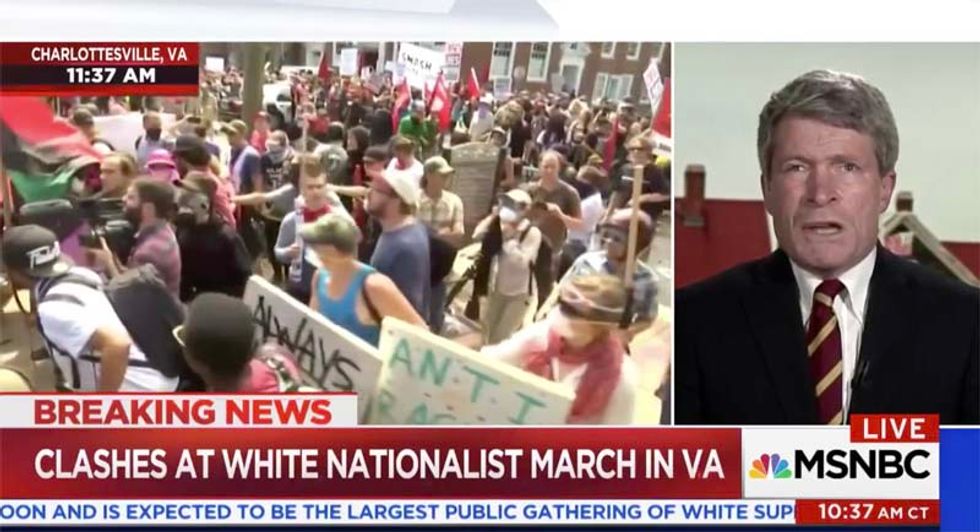 'This is the face of fascism': Bush ethics czar blames Trump's far-right staffers for Charlottesville riot