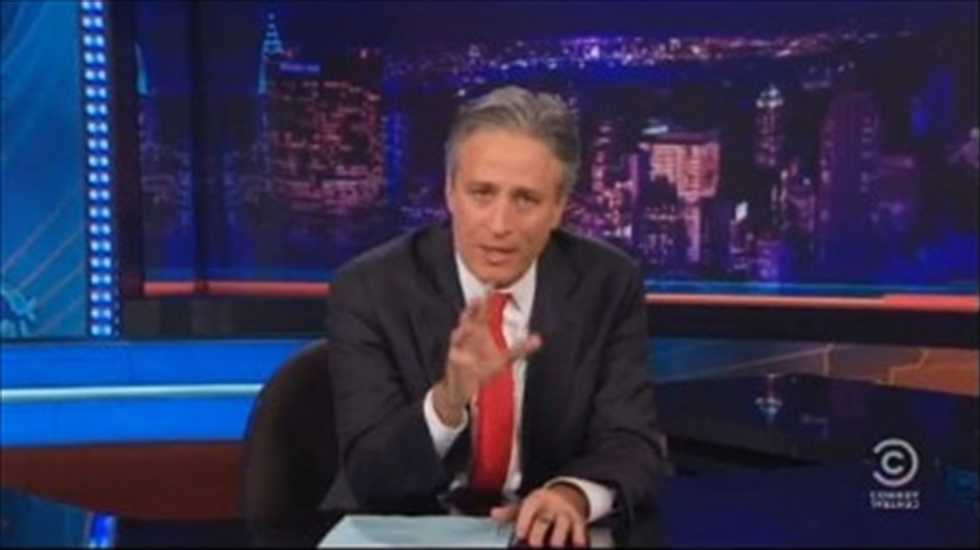 Jon Stewart mocks Mitch McConnell's warning to Democrats: Someday you will want to be obstructionist a*sholes
