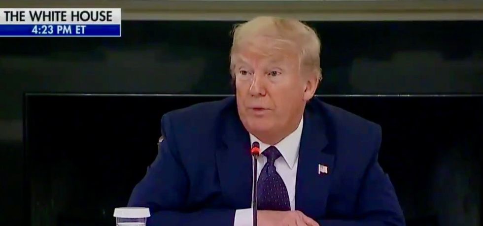 Trump says a doctor he’s ‘never heard of’ sent him a letter about hydroxychloroquine so he decided to take it