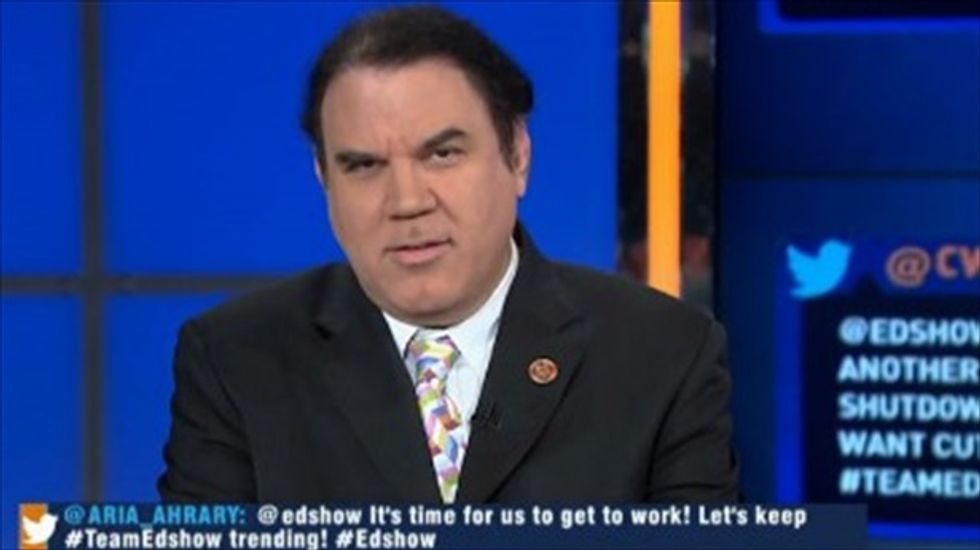 Alan Grayson and Ed Schultz rip Issa's anti-Obamacare events: 'They're smear junkies, that's all they ever do'
