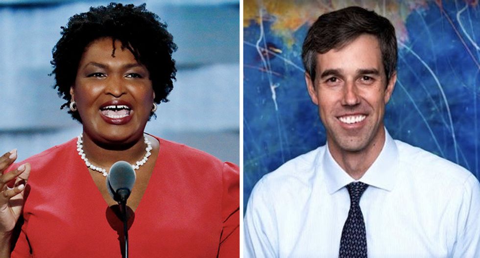 Democratic candidates running even with Republicans in southern state races -- while Republican PACs pull money